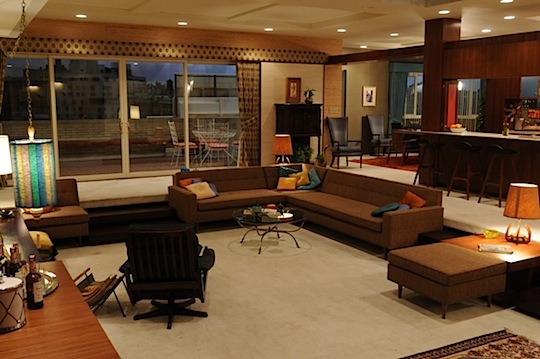Mad Men: Don Draper's Apartment Mad Men: Don Draper's Apartment