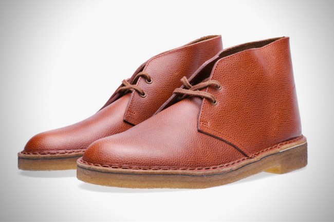 clarks desert boots horween