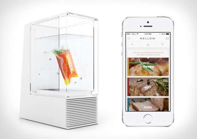 Mellow Sous-vide Cooks Dinner While You're at Work Mellow Sous-vide Cooks Dinner While You're at Work