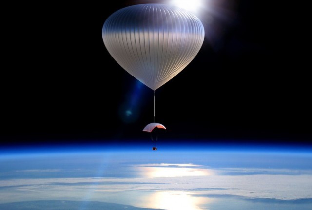 Travel 20-Miles Above Earth in A Hot-Air Balloon Travel 20-Miles Above Earth in A Hot-Air Balloon