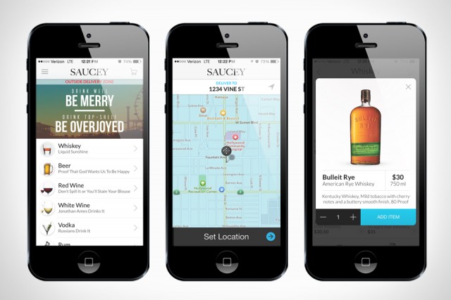 Saucey App is the Uber of Alcohol Apps Saucey App is the Uber of Alcohol Apps