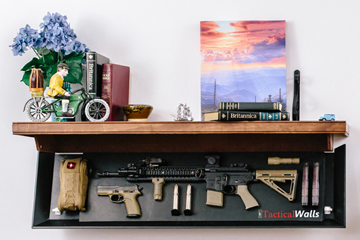 These Shelves Will Conceal Your Guns In Plain Sight These Shelves Will Conceal Your Guns In Plain Sight