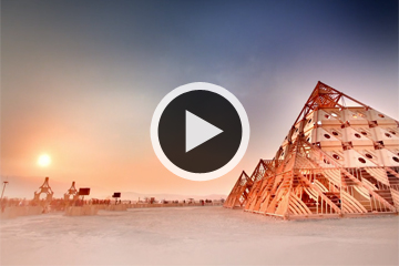Watch an Incredible Time-Lapse of Burning Man Festival Watch an Incredible Time-Lapse of Burning Man Festival