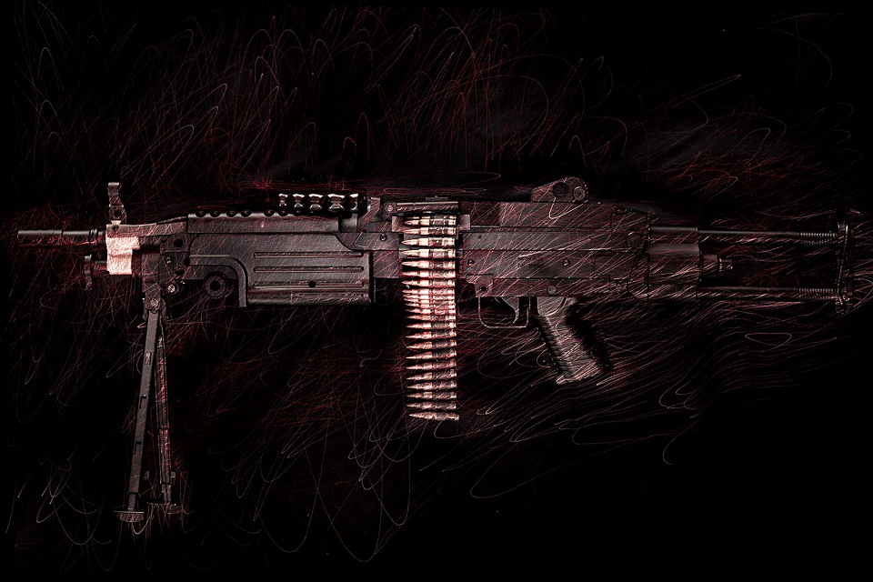 Brandon Allen Captures Weapons in a New Light...Literally Brandon Allen Captures Weapons in a New Light...Literally