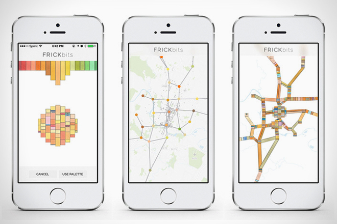 FRICKbits Turns Self Data into Art FRICKbits Turns Self Data into Art