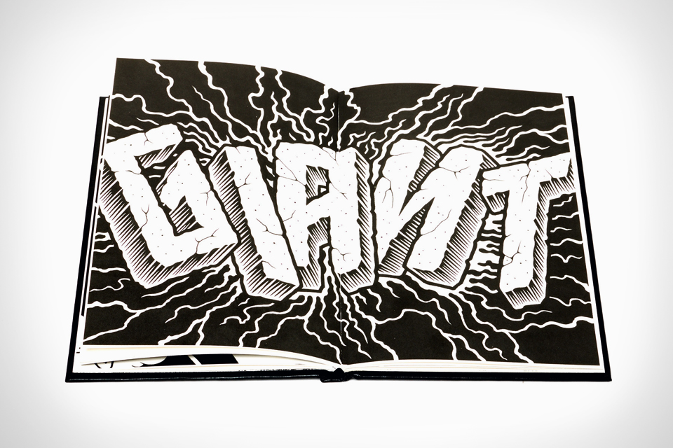 Giant Blackbook Displays the Art of Mike Giant Giant Blackbook Displays the Art of Mike Giant