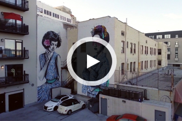 Check Out Los Angeles Architecture and Street Art from Above Check Out Los Angeles Architecture and Street Art from Above