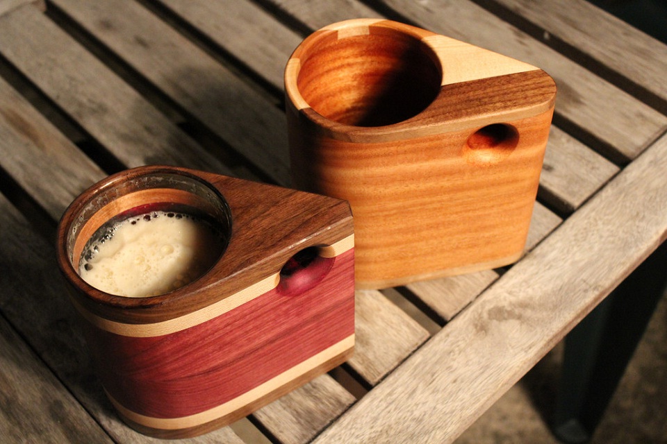 These Wood Mugs are Made for Beer These Wood Mugs are Made for Beer