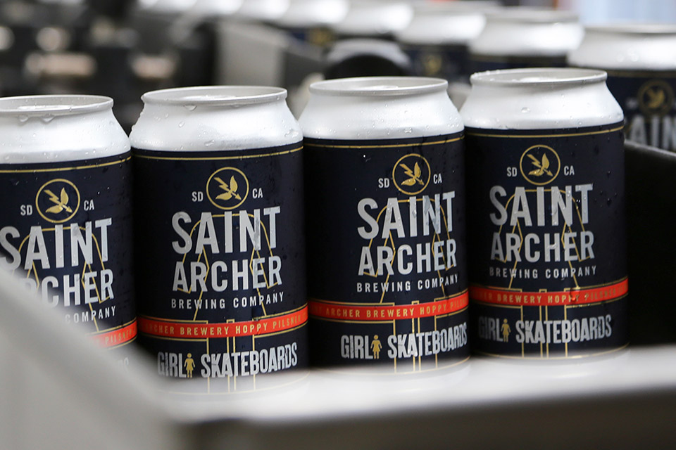 Saint Archer Collaborates with Girl Skateboards to Brew Hoppy Pilsner Saint Archer Collaborates with Girl Skateboards to Brew Hoppy Pilsner